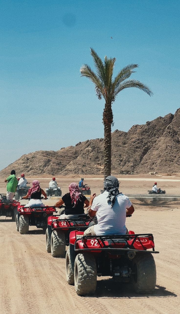 Hurghada: Quad Bike, Camel, Show, Dinner, & Stargazing Trip