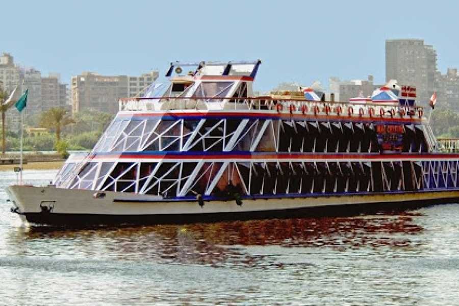 A romantic Nile dinner cruise aboard the "Nile Crystal"