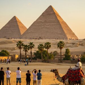 From Cairo: Pyramids of Giza, Sphinx, Saqqara & Memphis Tour